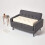 Homescapes (Cream) Cotton 2 Seater Booster Cushion 6