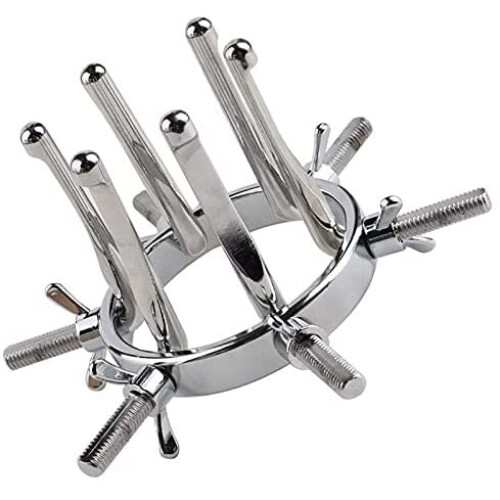 Anal/Vaginal Dilator Extreme Anal & Vaginal Spreader, Silver 1