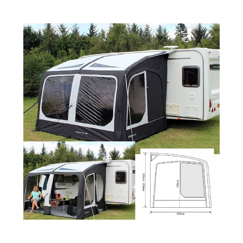 Genuine Outdoor Revolution Eclipse Pro 330 2021 Caravan Air Awning