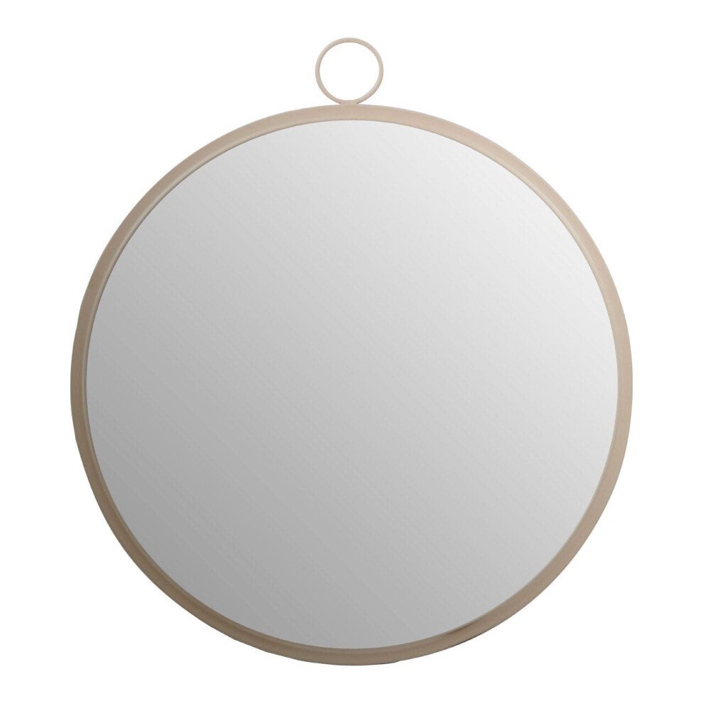 Premier Housewares Round Wall Mirror With Finish Frame Gold
