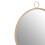 Premier Housewares Premier Housewares Round Wall Mirror with Gold Finish Frame 3