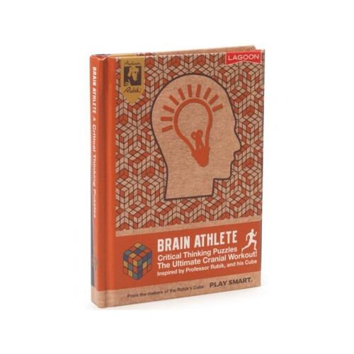 Rubik's Brain Athlete Critical Thinking Puzzle Book Mind Training