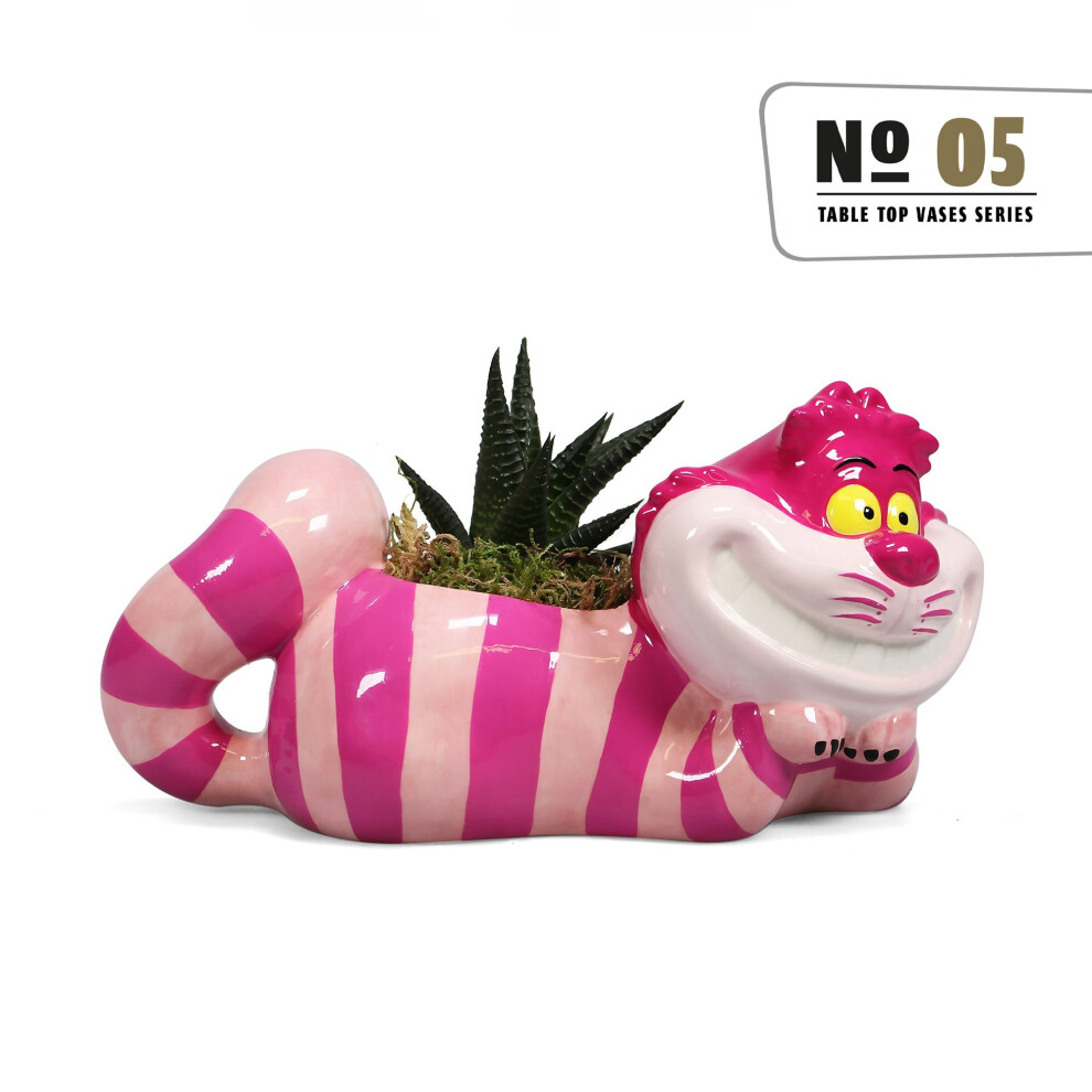 Alice in Wonderland Table Top Vase - Cheshire Cat