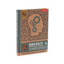 Rubik's Brain Athlete Smart Logic Puzzle Book Mind Training Challenge