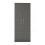 RD Furniture Ready assembled Classic 2 Door Wardrobe Grey 1