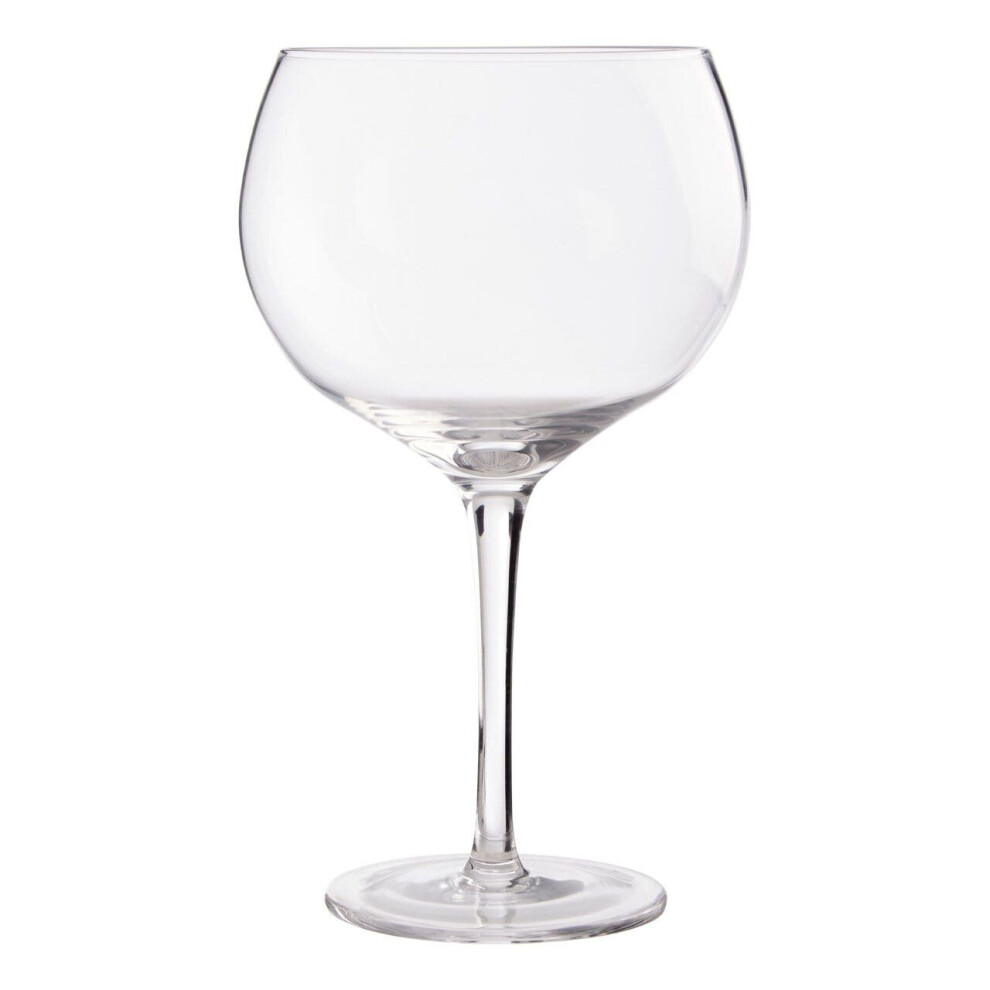 SET OF 2 CLEAR GIN GLASSES