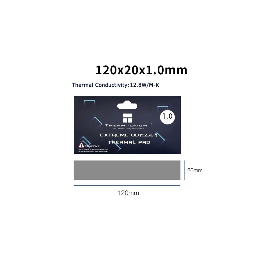(120X20mm, 1.0Mm) Thermalright Odyssey Thermal Pad For Laptop Heatsink/Gpu/Cpu/Led Cooler 8009677515642