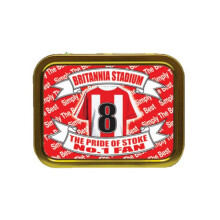 Stoke Football Shirt Tobacco Tin Gift & Smoking Products