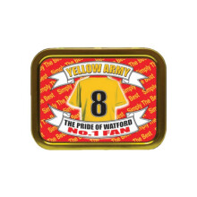 Watford Football Shirt Tobacco Tin Gift & Smoking Products