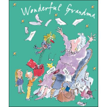 Wonderful Grandma Quentin Blake Christmas Greeting Card Popular Xmas Cards