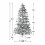 Home 6ft Snowy Natural Cluster Christmas Tree - Green 4