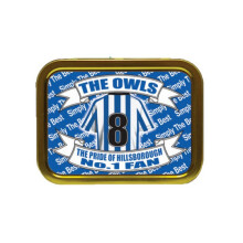 Sheffield Wednesday Football Shirt Tobacco Tin Gift & Smoking Products
