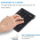 18 Keys 2.4G Numeric Keypad Laptop Tablet Digital Wireless Numpad Keyboard New 9