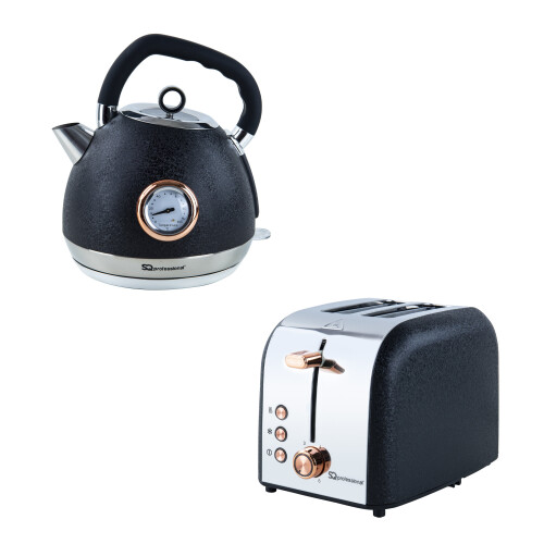 SQ Professional (Black) SQ Professional Epoque 1.8L Kettle-2 Slice Toaster 1