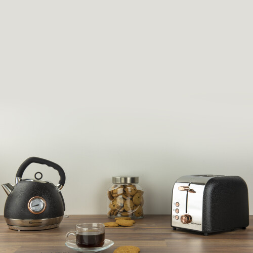 SQ Professional (Black) SQ Professional Epoque 1.8L Kettle-2 Slice Toaster