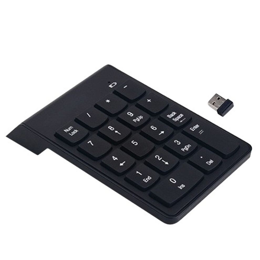 18 Keys 2.4G Numeric Keypad Laptop Tablet Digital Wireless Numpad Keyboard New 699346377237