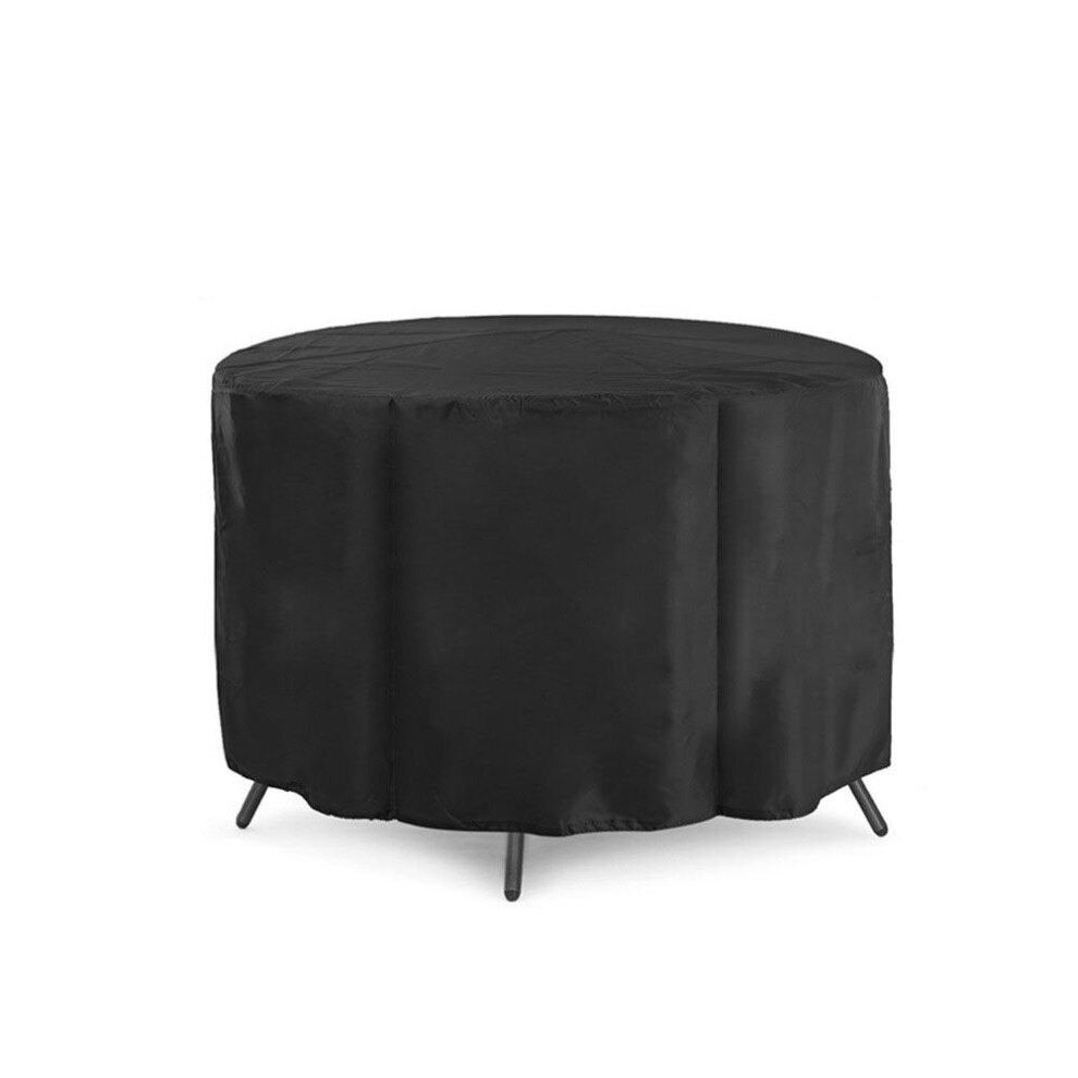 (325x95cm/128x37.4in) Round Outdoor Garden Furniture Rain Cover Waterproof Oxford Sofa Protection