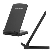 (Black) Wireless Phone Chargers Wireless Smartphone Charger Stand Dock