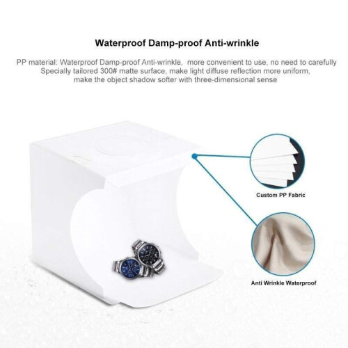 Led Mini Folding Lightbox Portable Photography Softbox 1