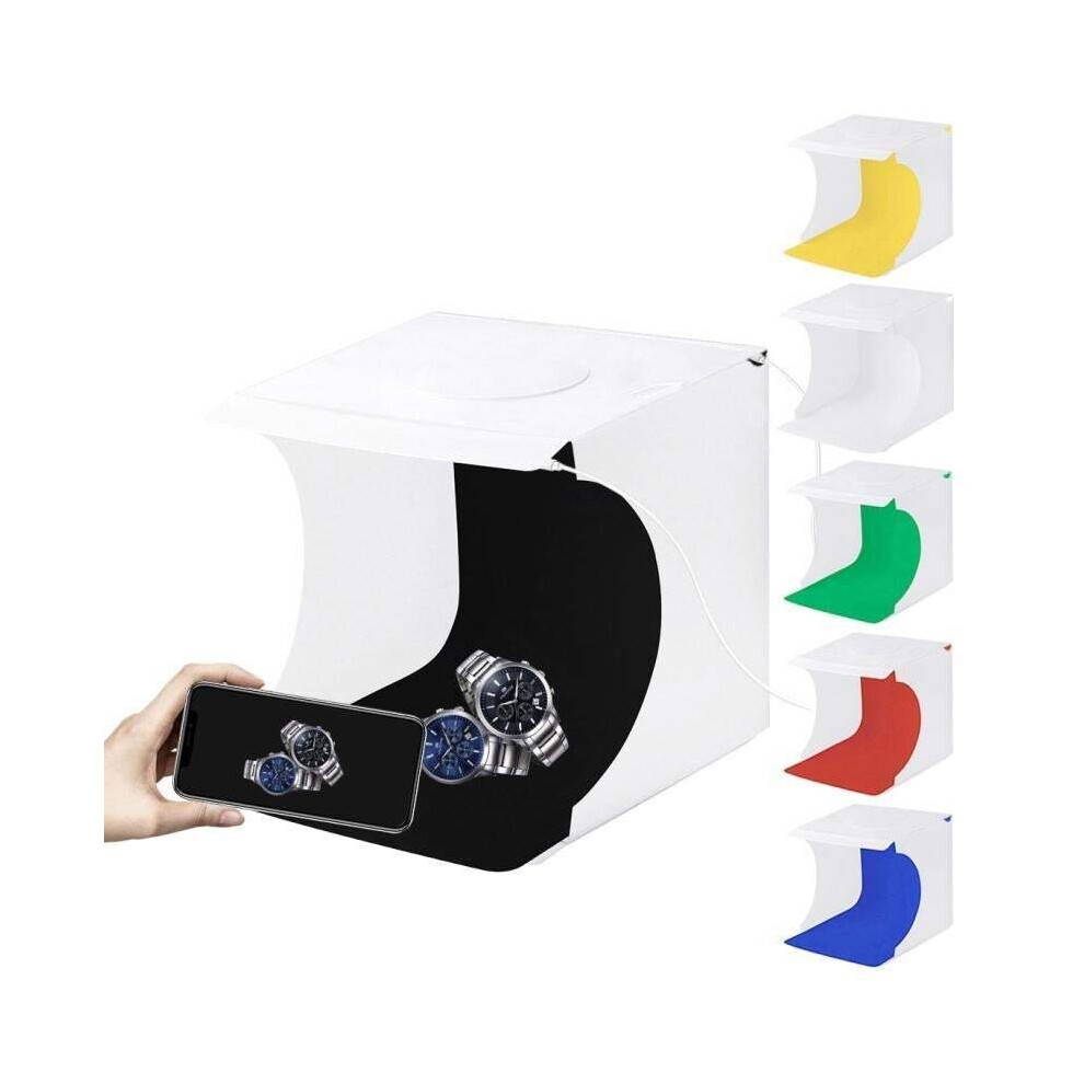 Led Mini Folding Box Portable Photography Softbox Light 616908247616