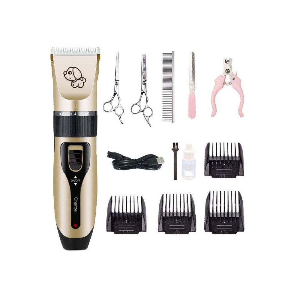 Hod Pets Pet Health Electric Hair Clipper Rechargeable Cordless Dogs And Cats Grooming Clippers Kit