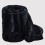 (Black, Double) Fleece Blanket Large Sofa Throw Mink Double & King 1