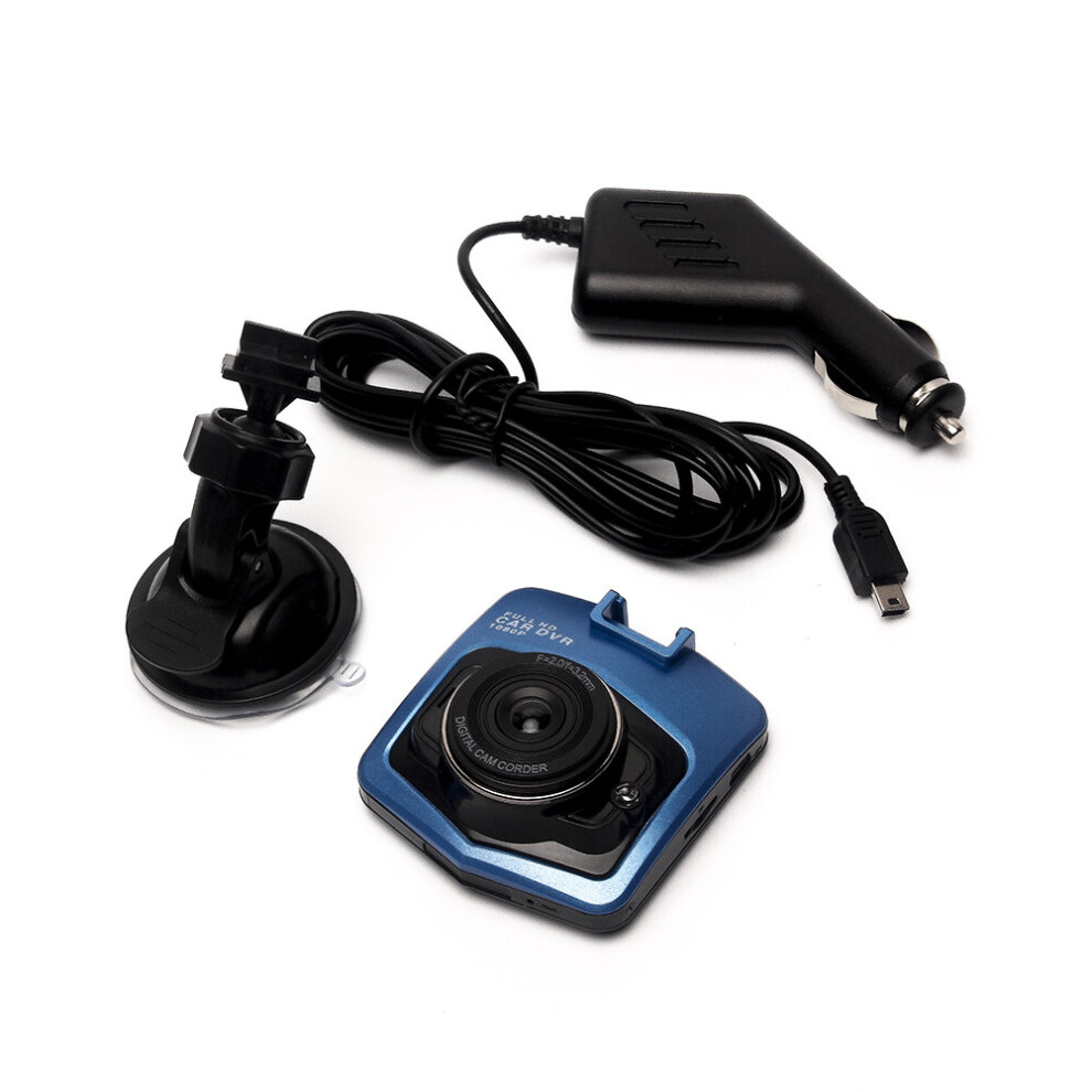 (Blue) 12V LCD Full Auto Car SUV DVR Camera Video Recorder Dash Cam-image-OPC-P8FK7N9-NEW