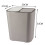 Living And Home (Grey) Duo Double Recycling Bin 15L Twin 2 Section Compartment Kitchen Rubbish Dustbin 5