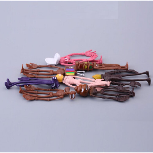 8PCS/SET Σειρήνα κεφάλι φιγούρες PVC Παιδικά παιχνίδια συλλογή δώρο 1