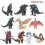 10pcs Godzilla King of the Monsters Παιχνίδι PVC κούκλα για παιδιά δώρο 15