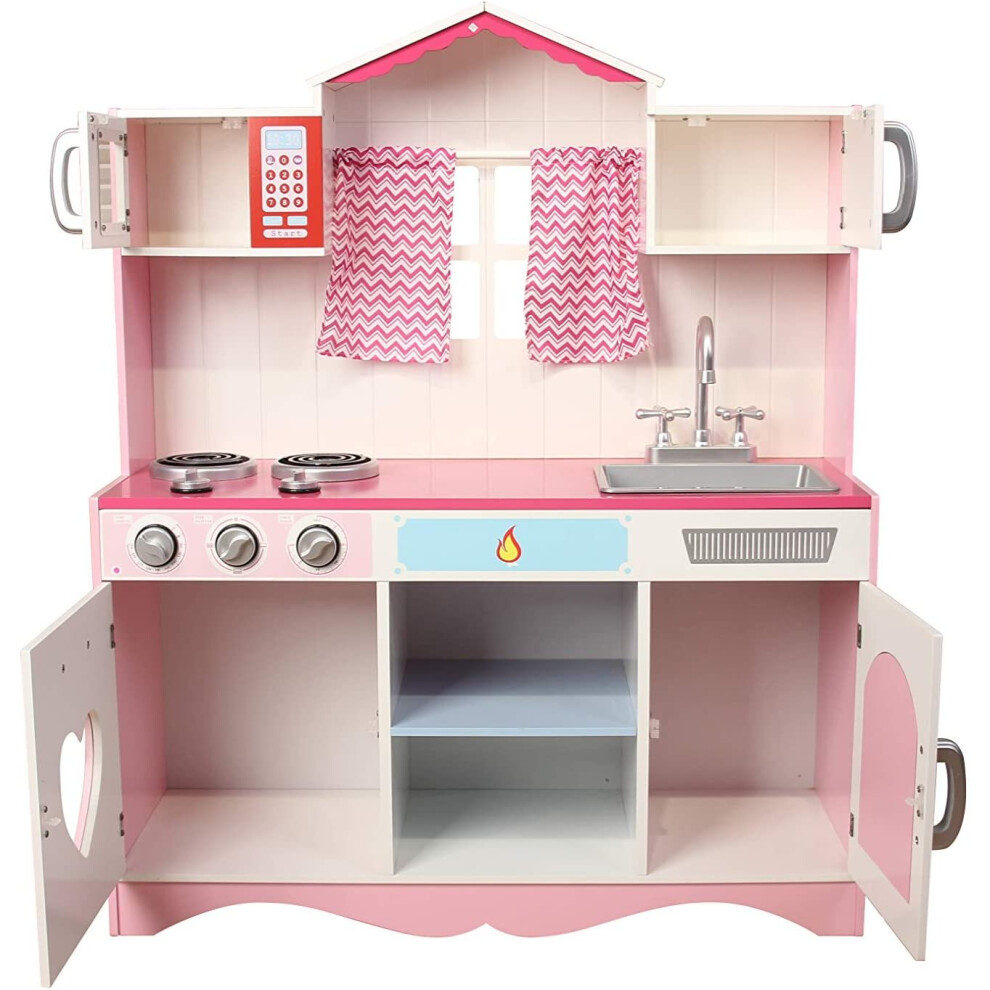 MCC Wooden Play Kitchen | Pink