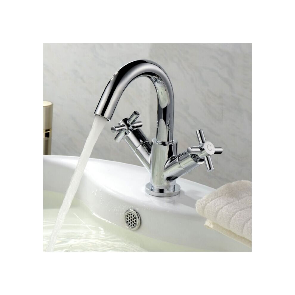 Crox Basin Mixer Tap Chrome