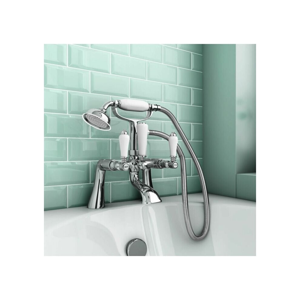 Churchill Bath Shower Handset And Tap Mixer 5060574219463