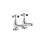NES Home Edwin Hot & Cold Traditional Twin Bath Taps 1