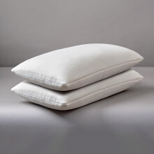 Slumberdown Memory Foam Plus Firm Pillow 2 Pack UK Made, Supportive
