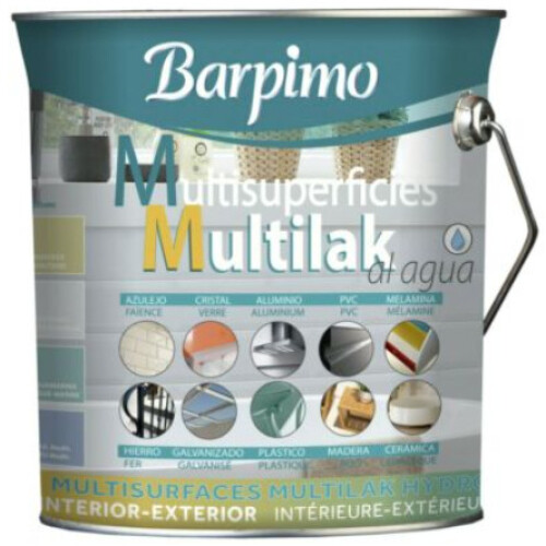 (2.5 Litres, Stone) Multilak Water Based Multi Surface Paint - Satin