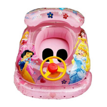Princess Inflatable Pool Swimming Ring Floating Baby Kids Seat Boat