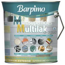 (750 ml, Aquamarine) Multilak Water Based Multi Surface Paint - Satin