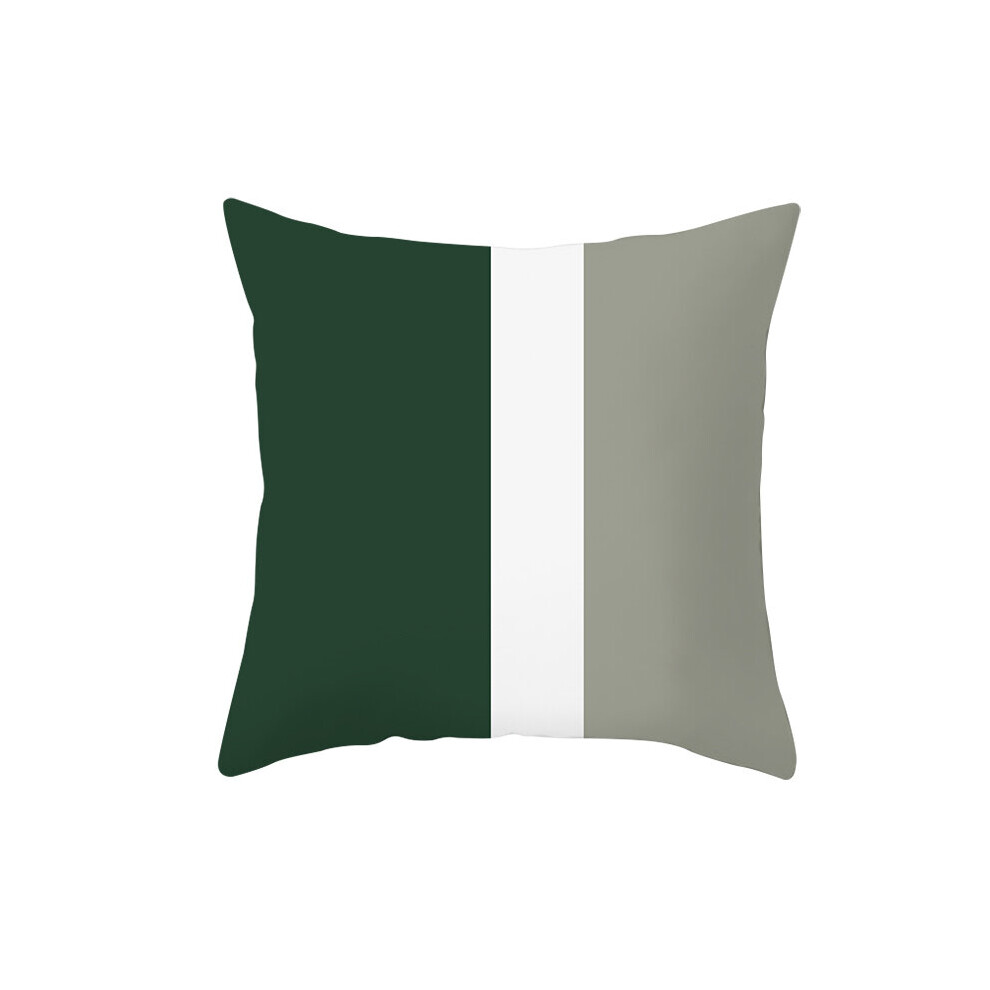 (9) Geometry Series Decorative Pillow Case Green Cushion Cover-image-OPC-P8FKH72-NEW