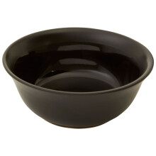 Medium Black Stoneware Bowl,Matte Black Bowl With Glazed Interior,Serving Bowl, Perfect For Everyday Use