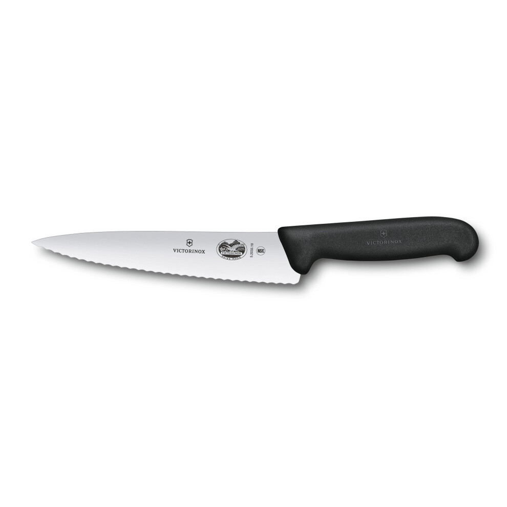 Victorinox Chef's Knife with Wavy Blade - 19cm