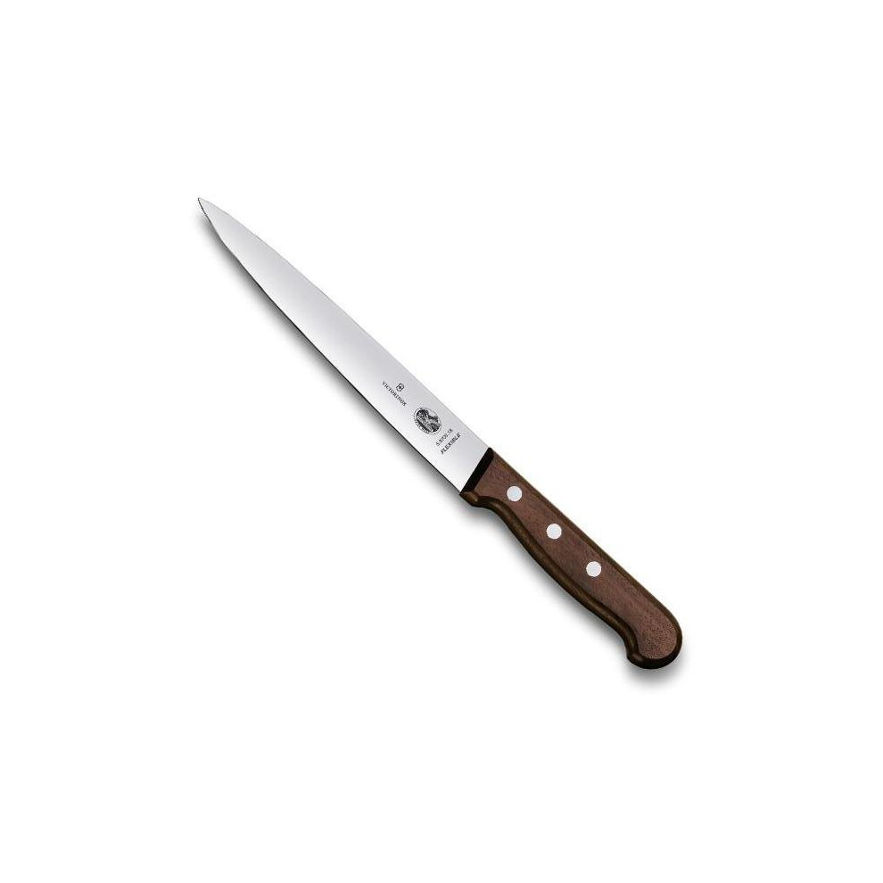 Victorinox Rosewood Flexible Blade Filleting Knife - 16cm