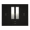 RD Furniture Ready assembled Classic 6 Door Mirrored Wardrobe Black 1