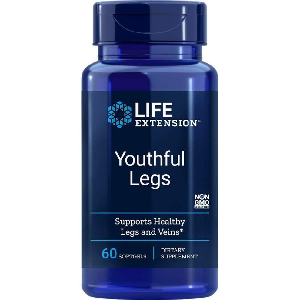 Life Extension Youthful Legs - 60 Softgels