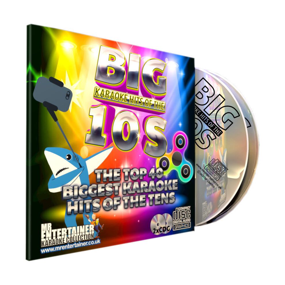 Big Karaoke Hits of 10s CDG Disc Pack