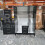RD Furniture Ready assembled Classic 3 Door 3 Drawer Combi Mirrored Wardrobe Black 3