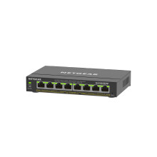 NETGEAR Plus GS308EPP - Switch - smart - 8 x 10/100/1000 (PoE+) - desktop, wall-mountable - PoE+ (123 W)
