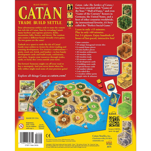 Catan Studios Catan Board Game 1