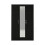 RD Furniture Ready assembled Classic 3 Door Mirrored Wardrobe Black 1