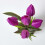 Homescapes (Purple) Artificial Tulips in Grey Decorative Stone Pot, 27 cm 2